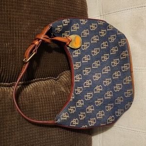 Dooney & Bourke, Duck Metal Tag Handbag, 11 in. X 7 in.